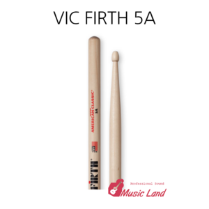 VicFirth 빅퍼스 드럼스틱 아메리칸클래식 5A 스틱, 1개