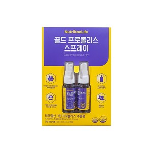 뉴트리원 골드 프로폴리스 스프레이 30ml x 2입, 2개