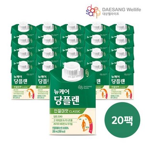 뉴케어 당플랜 인절미맛, 200ml, 20개