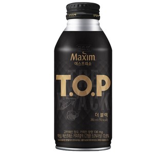 티오피 더 블랙 커피, 380ml, 12개