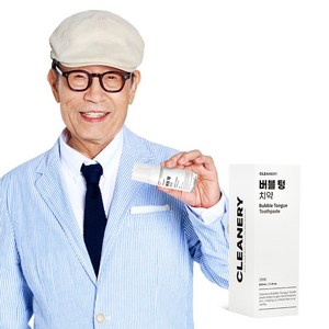 클리너리 미세거품 유산균 버블 텅 혀 치약, 100ml, 1개