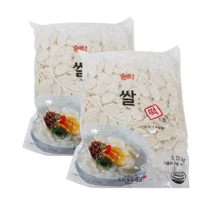 송학식품 떡국떡 3.75kg 4개 1박스