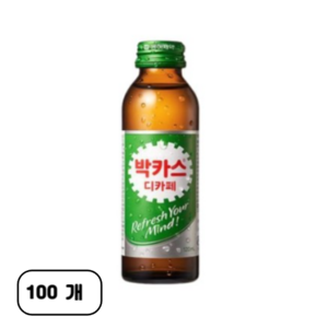 박카스 디카페액, 120ml, 100개