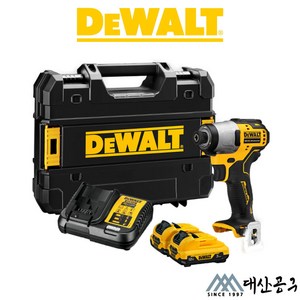 [디월트 ] DCF801L2 / 12V MAX (10.8V) 컴팩트 임팩드라이버 3.0Ah 세트, 1세트