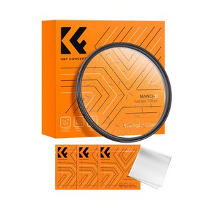 K&F CONCEPT NANO-B Coloful Stalight 이펙트필터 K9 Glass 구경 옵션선택, 77mm