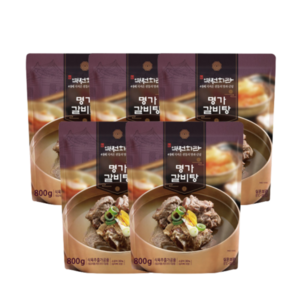 역전회관 명가갈비탕 800gx5팩, 800g, 5개