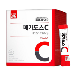 고려은단 메가도스C3000 비타민C, 300g, 100개, 1박스