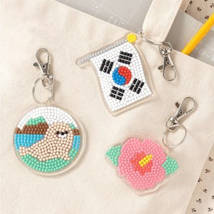 대한민국 보석십자수 키링 만들기 DIY 키트 민화샵, 강치, 20개
