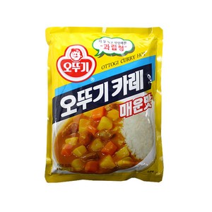 오뚜기 카레 매운맛, 1kg, 5개