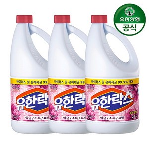 유한락스 후로랄, 2L, 3개