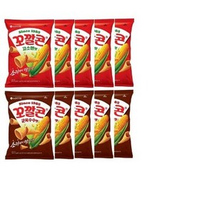 꼬깔콘 고소한맛 67g x 5p + 군옥수수맛 67g x 5p 세트, 5개