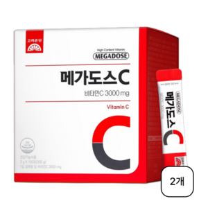 고려은단 메가도스C 비타민C, 300g, 2개