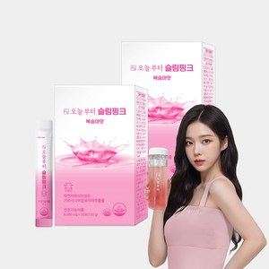 오늘부터 슬림핑크 복숭아맛, 120g, 2개