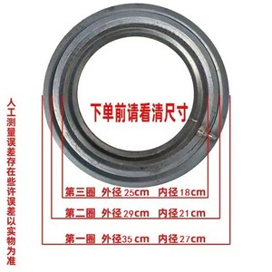 돌솥 솥티 가마솥 받침대 화덕 드럼통 솥걸이 아궁이, 1세트, 3개 바깥 지름 35-29-25cm