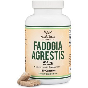 더블우드 파도지아 아그레티스 600mg 180캡슐 Double Wood Fadogia Agrestis, 1개, 180정