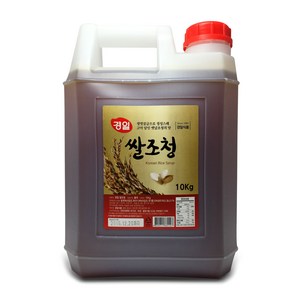 쌀조청 10kg 경일식품조청 쌀엿 강정 유과 정과 고추장 대용량 큰손언니, 1개