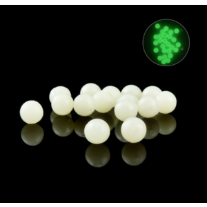 콘티 낚시 야광 형광 구슬 100개 소프트5호, 소프트10호