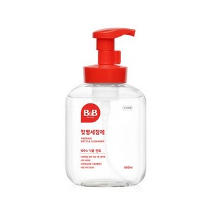 비앤비 거품형 젖병세정제, 450ml, 10개