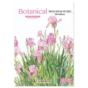 [세르지오] 보태니컬 아트 패드 260g A3(297x420mm) 20매, 단품