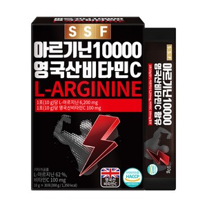 순수식품 아르기닌 10000 고함량 L-아르기닌 5000mg함유 10gX30포(1개월분), 10g, 30개