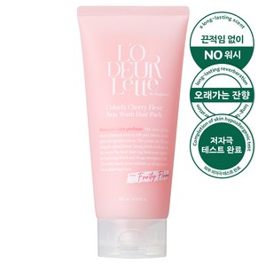 로더렛 단백질 퍼퓸 극손상 노워시 헤어팩 트리트먼트 체리 플뢰르, 1개, 200ml