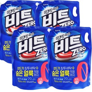 비트 진드기 침투세탁 액체세재 리필, 2L, 4개