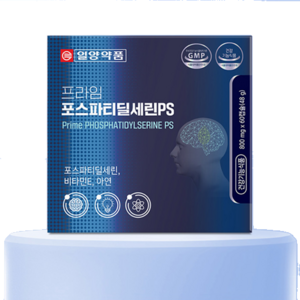 프라임 포스파티딜세린PS 800mg x 60캡슐 1개월분 일양약품, 1개