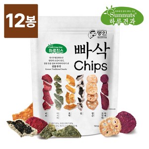 컬러푸드 빠삭칩, 200g, 12개