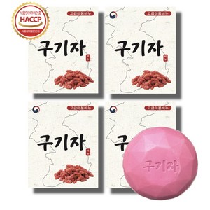 국내산 진도 구기자비누, 90g, 5개