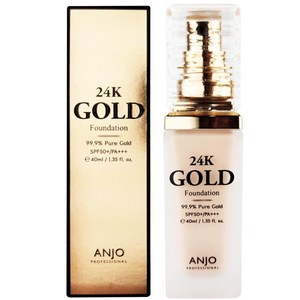 앙쥬 24K 골드 파운데이션 40ml(SPF50+), 1개, 21호