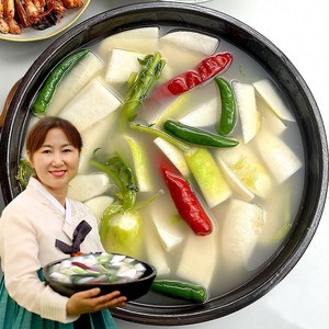 여수정아식품 전라도 동치미무우 김치 동치미, 5kg, 1개