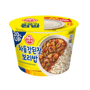 오뚜기 컵밥 차돌 강된장 보리밥, 310g, 2개