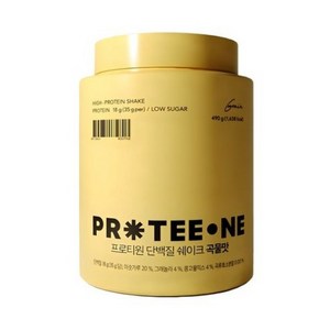 프로티원 단백질 쉐이크 곡물맛, 490g, 2개