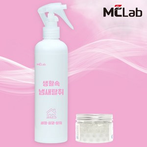 효과 빠른 생활속 냄새탈취제(무향) 300ml+비즈용기 스프레이 탈취제 음식 담배 신발 옷장 악취 제거, 생활속냄새탈취제 스프레이300ml＋비즈용기, 300ml, 1개