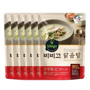 비비고 닭곰탕, 500g, 6개