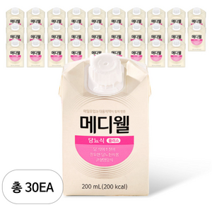 메디웰 당뇨식 플러스, 200ml, 30개