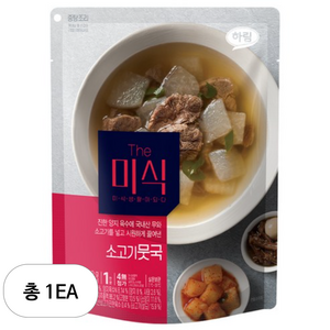 더미식 소고기뭇국, 350g, 1개