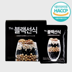 블랙선식 아침대용 건강식 다이어트 식사대용 저탄수화물, 750g, 4개