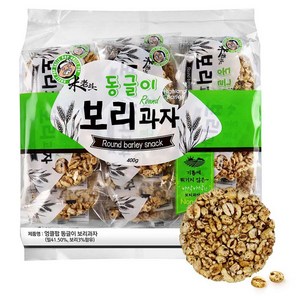 엉클팝 동글이 보리과자 강정, 16.7g, 24개