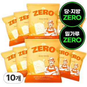 [다이어트 필수품] 품절대란 오리지널 기름없는 국내산 현미칩 왓더파머스 튀기지 않고 구운 건강한 간식, 10개, 25g