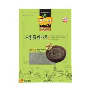 맛뜨락 고소한 거친 들깨가루 500g 탕용 껍질째 들깨, 1개