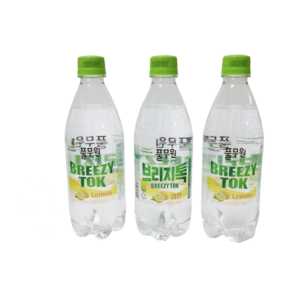 풀무원 탄산수 브리지톡 레몬 500mL X 40병, 40개