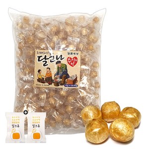 허니 알 달고나(1kg) 1봉 + 밀크츄 2개포함, 1개, 1kg