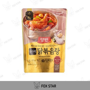 격이 다른 맛과 풍미 동원 양반 수라 통다리 닭볶음탕, 490g, 2개