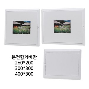 세대통신함 분전함 단자함 두꺼비집 커버만 260x200 300x300 400x300, 300X300 사이즈, 1개