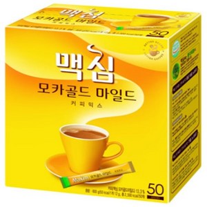 맥심 모카골드 마일드 커피믹스, 12g, 50개입, 2개