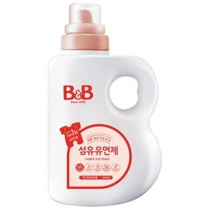 비앤비 섬유유연제 자스민 앤 로즈 본품, 1.5L, 1개