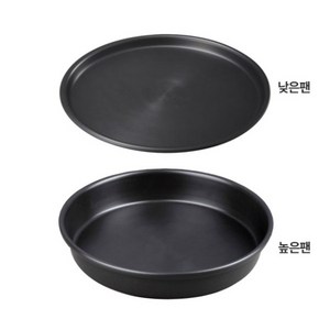 국산 경질 오븐 빵팬 피자틀 제빵 피자팬 높은.낮은 8size, 낮은 6인치(174x20mm), 1개