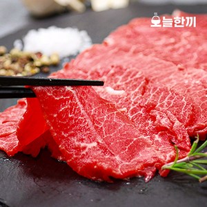 오늘한끼 호주산 청정우 최고등급 대용량 구이용 부채살 200gX3팩(총600g), 200g, 3개