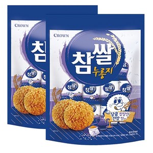 크라운 참쌀누룽지 216g x 2개